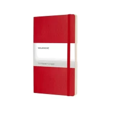 MOLESKINE бележник с мека корица, поставен върху офис бюро