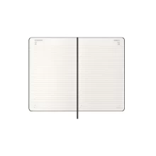 Moleskine планер със сгъваем вътрешен джоб и плоско отваряне на 180 градуса