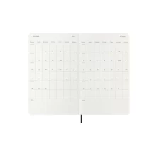 Вътрешен изглед на планера с джоб и приложени справочни елементи