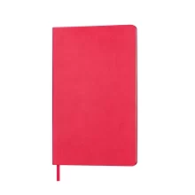 Бележник Audrey А5 с кадифена корица в розов цвят на бюро