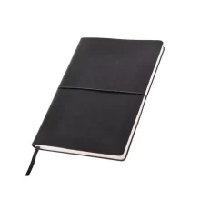 Бележник Blacky А5 с разширен вътрешен джоб за бележки