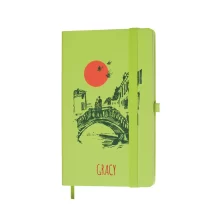 Черен Бележник Gracy А5 от thINKme, с 70 гр FSC хартия