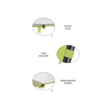 Бележник Gracy А5 с мека корица и линирани страници, идеален за бележки