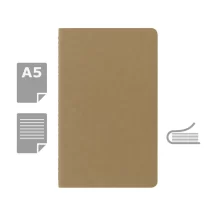 Комплект от три тетрадки Moleskine Cahier формат A5, подредени ветрилообразно