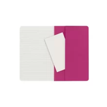 Писане върху тетрадка Moleskine с редове – подходяща за бележки или скици