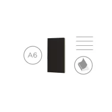 Тетрадка Moleskine A6 с перфорирани страници и вътрешен джоб – червен цвят