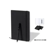 Стилен комплект с твърди корици и метален химикал