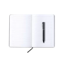 Елегантен тефтер A4 от полиестер с ластик за затваряне