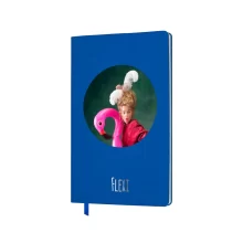 Цветни тефтери ThinkMe Flexi в син и червен цвят – идеални за брандиране и подарък