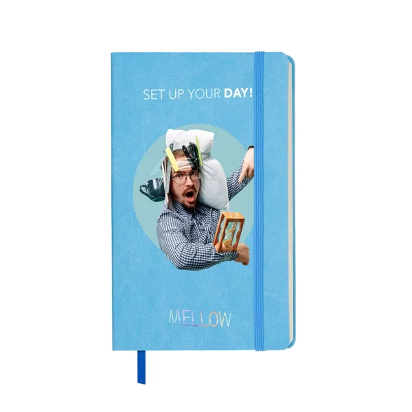 Тефтер Mellow A5 с мека кадифена корица за мечтатели