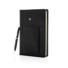 SWISS PEAK Executive комплект с бележник и химикалка