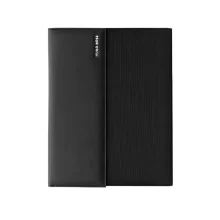 Затварящ капак на папка HUGO BOSS Pinstripe Black А4 с модерен дизайн