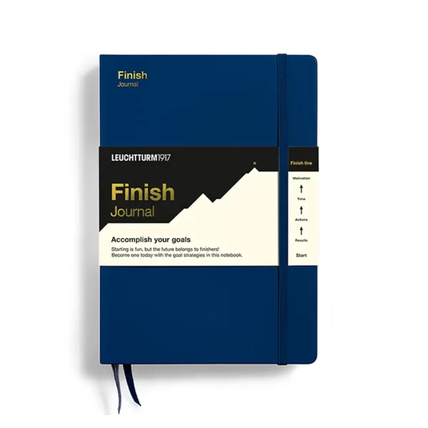Finish Journal е създаден, за да ви помогне не само да започнете, а да завършите всяко начинание.