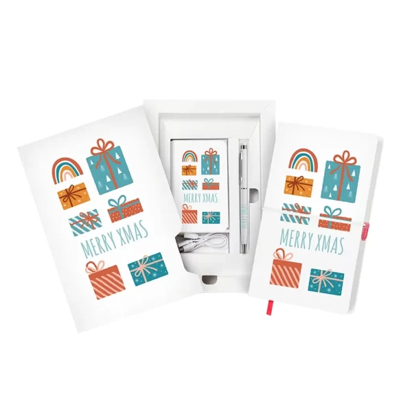 PowerBox White комплект за корпоративен подарък