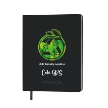 Бележник Cubi GRS А5 с мека корица от рециклирани материали