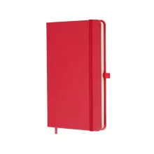 Луксозен бележник Justy GRS в черен цвят с практичен джоб на гърба