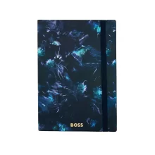 Практичен вътрешен джоб в бележник A5 Tie-dye от HUGO BOSS