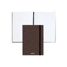 Вид отгоре на Бележник Monogram А5 от HUGO BOSS в затворено положение