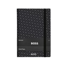Мека корица и елегантна текстура на Бележник Monogram А5 от HUGO BOSS
