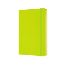 Отворен MOLESKINE A6 с бели страници и лента за отбелязване