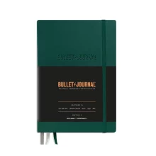 Хартия с гладка повърхност и изключително ниска прозрачност Разделител за страници – за бързо и лесно групиране Подвижен наръчник Bullet Journal® на английски език