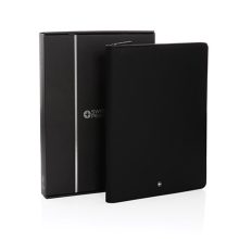 Ръка поставя таблет в стойката на портфолиото