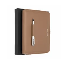 Луксозен комплект BOSS с папка и ролер в черно