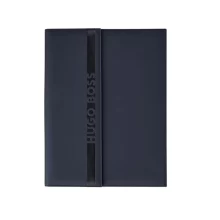 Бляскава химикалка Beam Black с гравирано лого