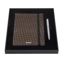 Матиран алуминиев корпус на химикалката BOSS