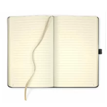 Отворен тефтер с номерирани линии за бележки и идеи